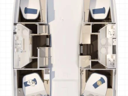 Noleggio barche Pola economico Fountaine Pajot FP 41 Quatuor 3