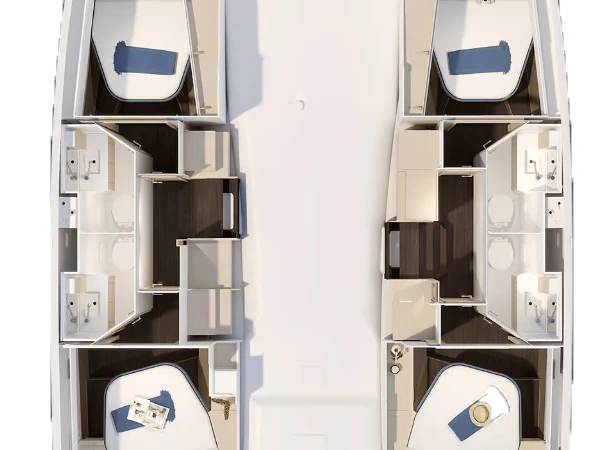 Noleggio Catamarano a Zaravecchia (Biograd) – Fountaine Pajot Fountaine Pajot FP 41 Quatuor 4