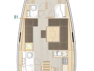 Hanse Hanse 458 da affittare a  Punat