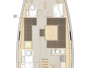 Hanse Hanse 458 da affittare a  Punat