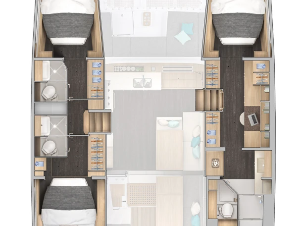 Noleggiare una Lagoon Lagoon 43 a Sebenico