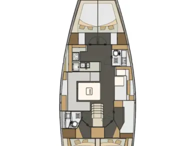 Noleggio Barca a vela Elan con patente nautica