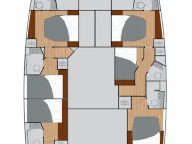 Noleggio Catamarano con o senza skipper Fountaine Pajot a Álimos