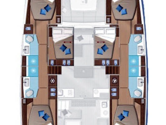 Noleggio Catamarano a Seget Donji – Lagoon Lagoon 50
