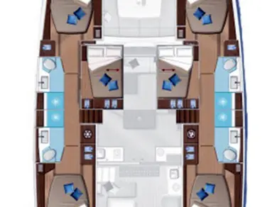 Noleggio Catamarano a Seget Donji – Lagoon Lagoon 50