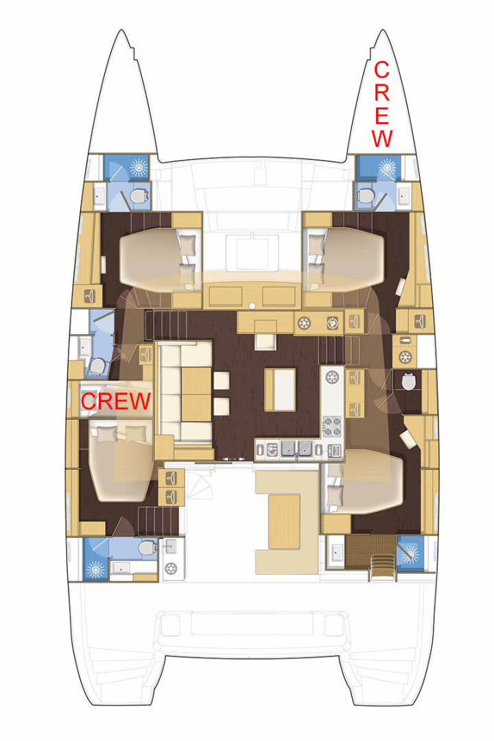 Noleggio Catamarano a Álimos – Lagoon Lagoon 560 S2