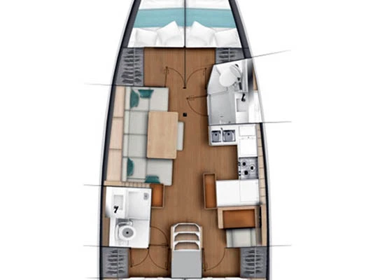 Noleggio a Palma de Maiorca – Jeanneau Sun Odyssey 440 su SamBoat