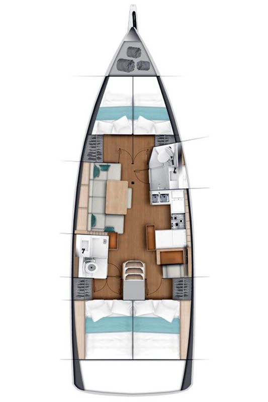Noleggio a Palma de Maiorca – Jeanneau Sun Odyssey 440 su SamBoat