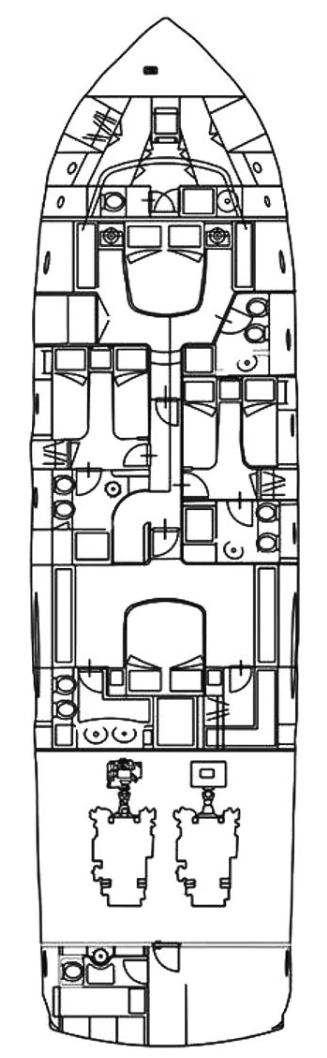 Noleggio Yacht di lusso a Ellinikó – Spertini Alalunga Alalunga 78