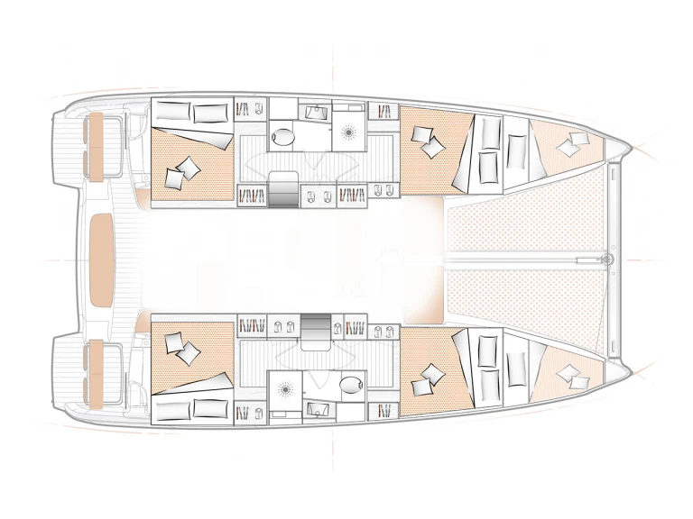 Noleggio Catamarano a Paros (Isola) – Excess Excess 11