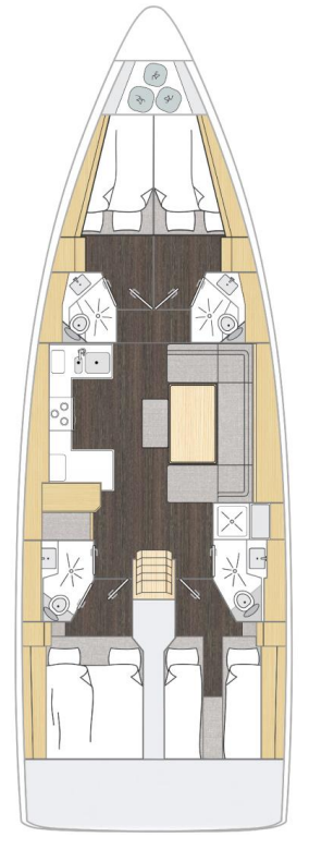 Noleggio Barca a vela a Göcek – Bavaria Bavaria C46
