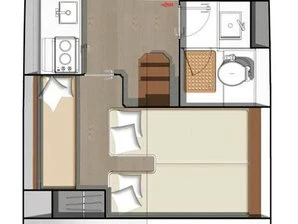 Jeanneau Leader 36 da affittare a  Spalato