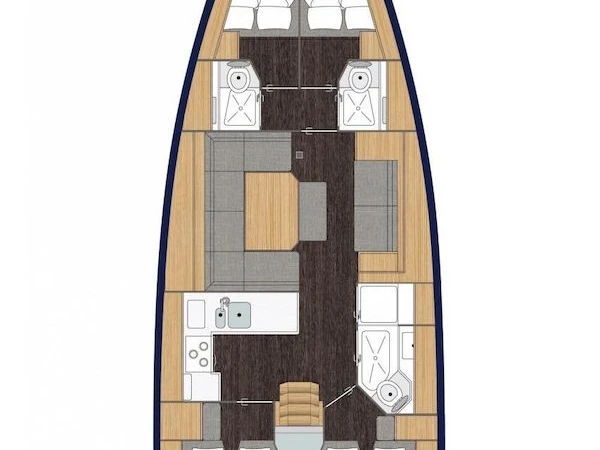 Noleggio barche Bavaria Bavaria C45 a Seget Donji su Samboat