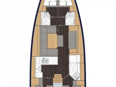 Noleggio barche Bavaria Bavaria C45 a Seget Donji su Samboat