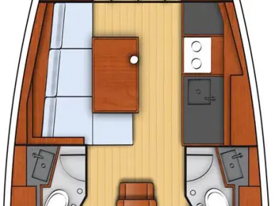 Noleggio Barca a vela Bénéteau con patente nautica