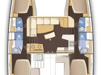 Noleggio Catamarano con o senza skipper Lagoon a Trogir