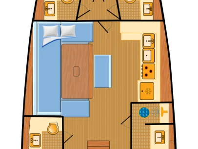 Noleggio barche Punat economico Dufour 470