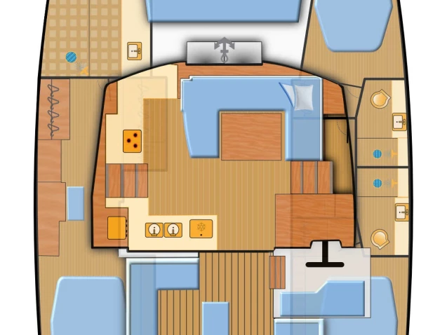 Noleggio barche Fountaine Pajot Elba 45 a Zaravecchia (Biograd) su Samboat