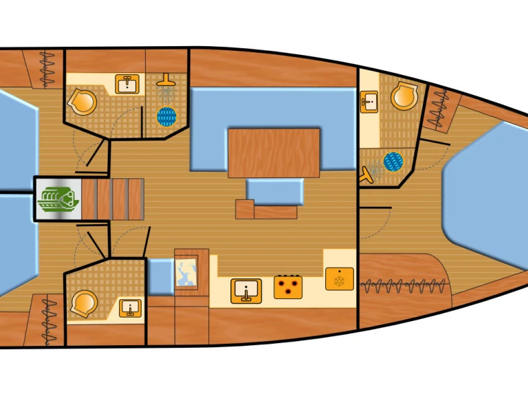 Noleggio Barca a vela a Rogosnizza – Hanse Hanse 460