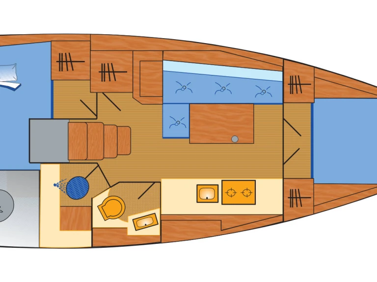 Noleggio a Rogosnizza – Bénéteau Oceanis 38.1 su SamBoat