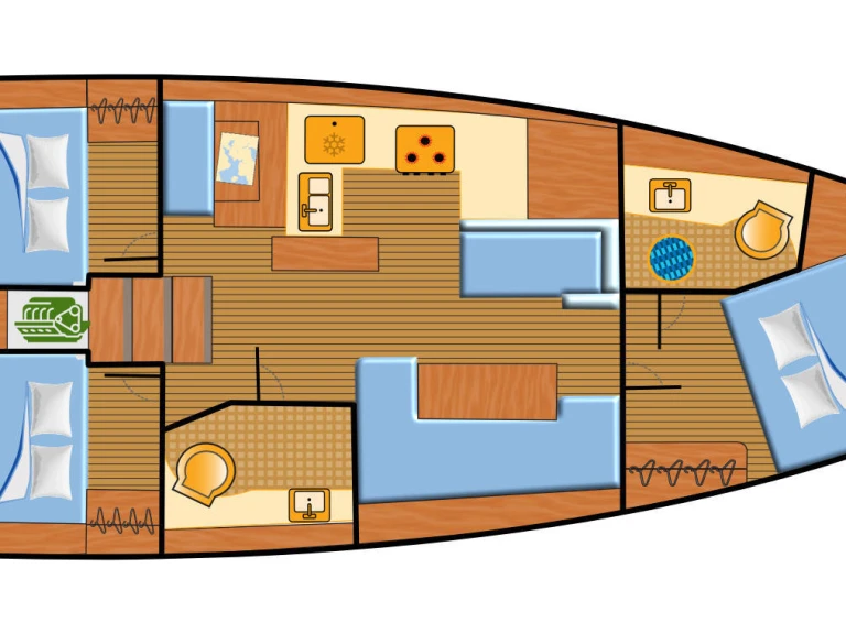 Noleggio Barca a vela con o senza skipper Jeanneau a Punat