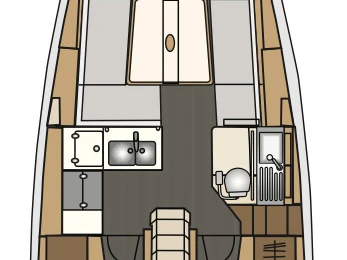 Elan E4 da affittare a  Punat