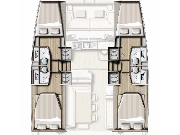 Noleggio Catamarano a Sebenico – Bali Bali 4.0