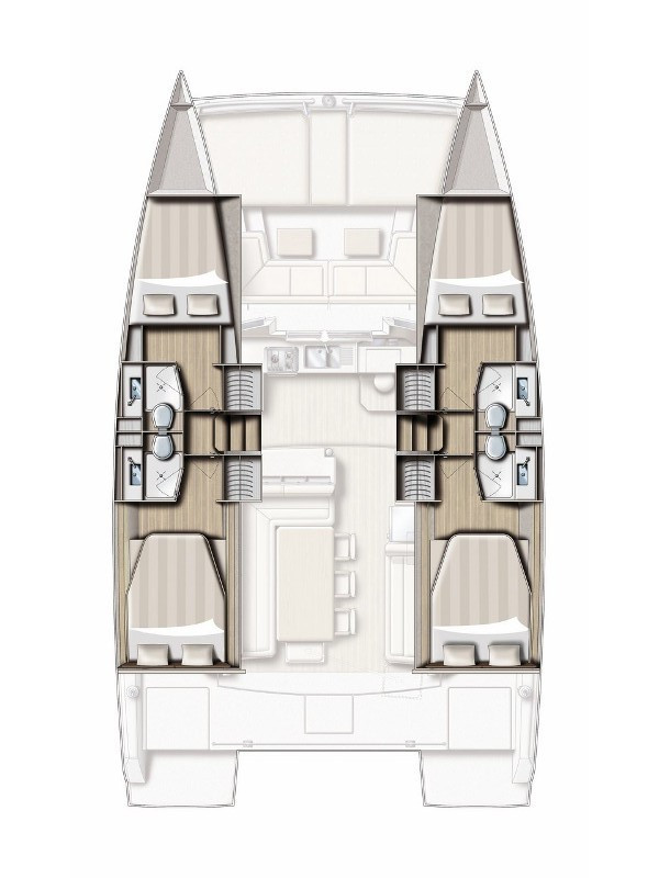 Noleggio Catamarano a Sebenico – Bali Bali 4.0