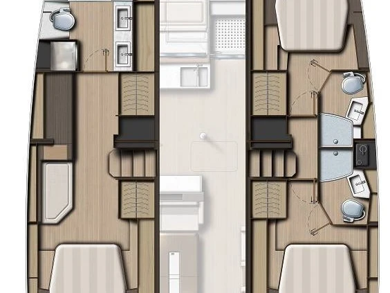 Noleggio Catamarano Bali con patente nautica