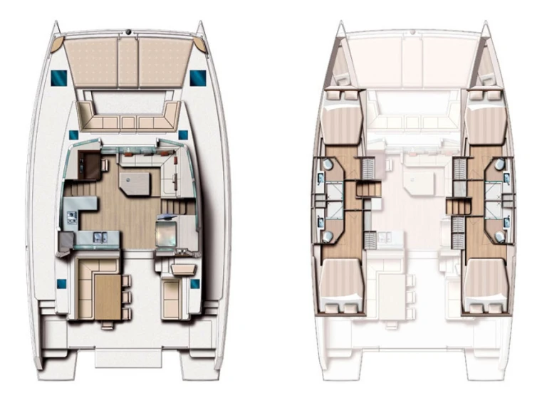 Noleggio Catamarano Bali con patente nautica