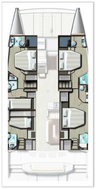 Noleggio a Trogir – Bali Bali 4.8 su SamBoat