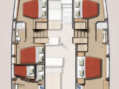 Noleggiare una Bali Bali 5.2 - 5 + 2 cab. a Trogir