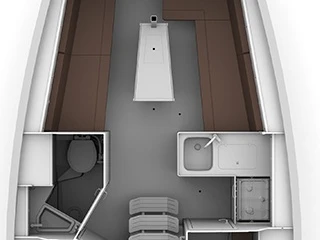 Bavaria Cruiser 34 da affittare a  Sebenico