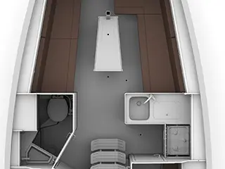 Bavaria Cruiser 34 da affittare a  Sebenico