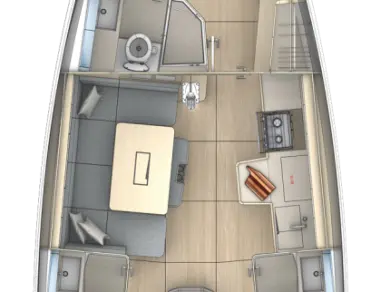 Noleggio barche Dufour Dufour 41 a Trogir su Samboat