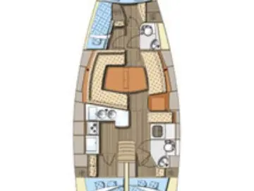 Noleggio Barca a vela Elan con patente nautica