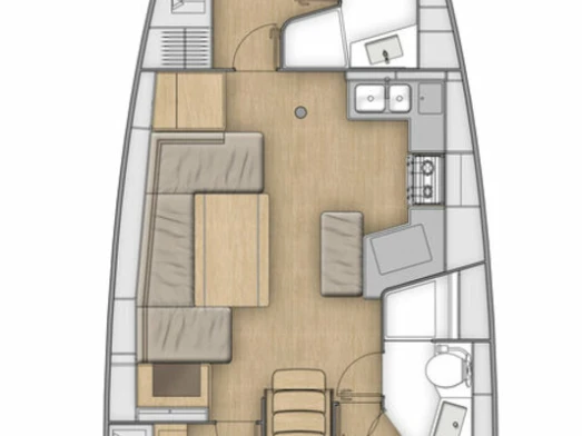 Barca a vela a noleggio a Pomer al miglior prezzo