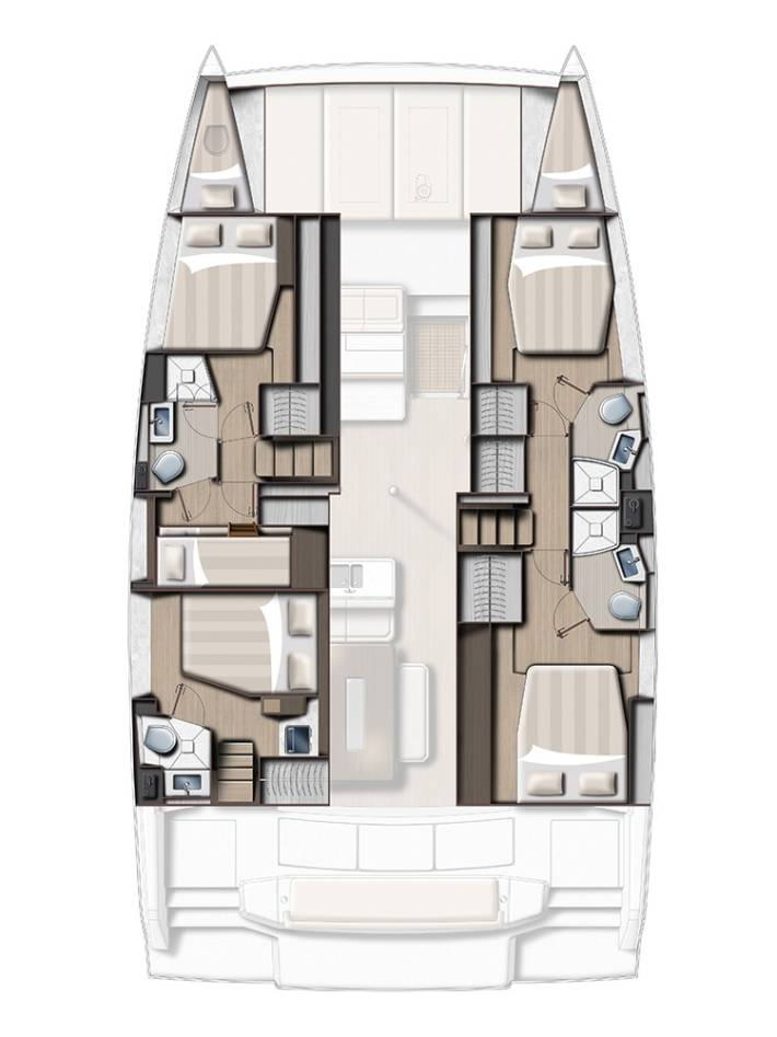 Noleggio Catamarano a Lefkáda – Bali Bali 4.6