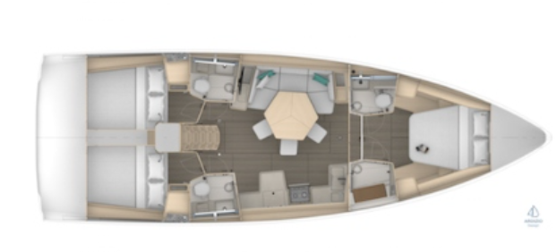 Noleggio barche Álimos economico Dufour 44