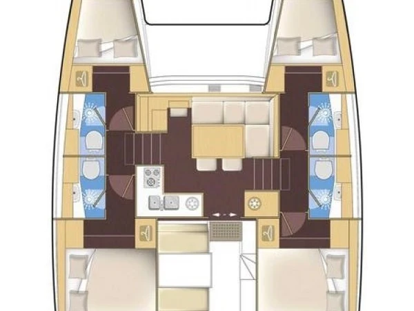 Noleggio Catamarano Lagoon con patente nautica