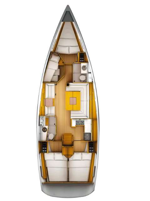 Noleggio Barca a vela Jeanneau con patente nautica