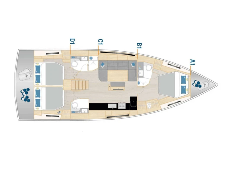 Noleggio a Sebenico – Hanse Hanse 460 su SamBoat