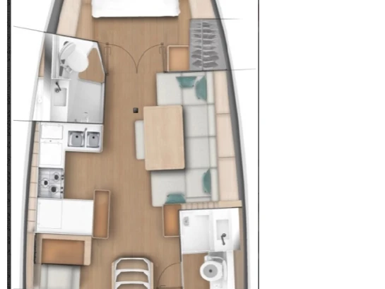 Jeanneau Sun Odyssey 440 da affittare a  Seget Donji