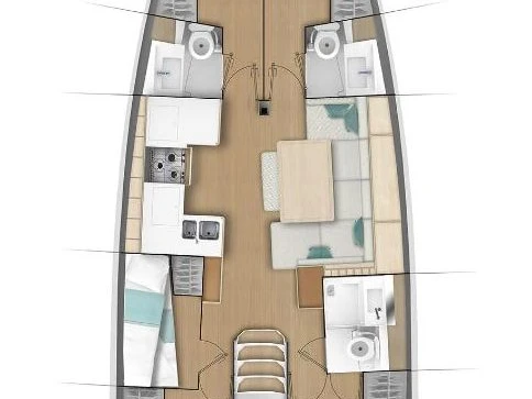 Noleggio barche Jeanneau Sun Odyssey 490 a Rogač su Samboat