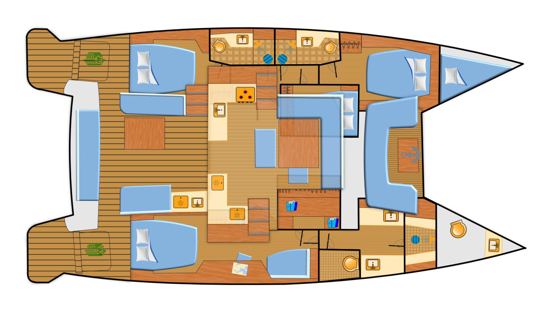 Catamarano a noleggio a Can Pastilla al miglior prezzo