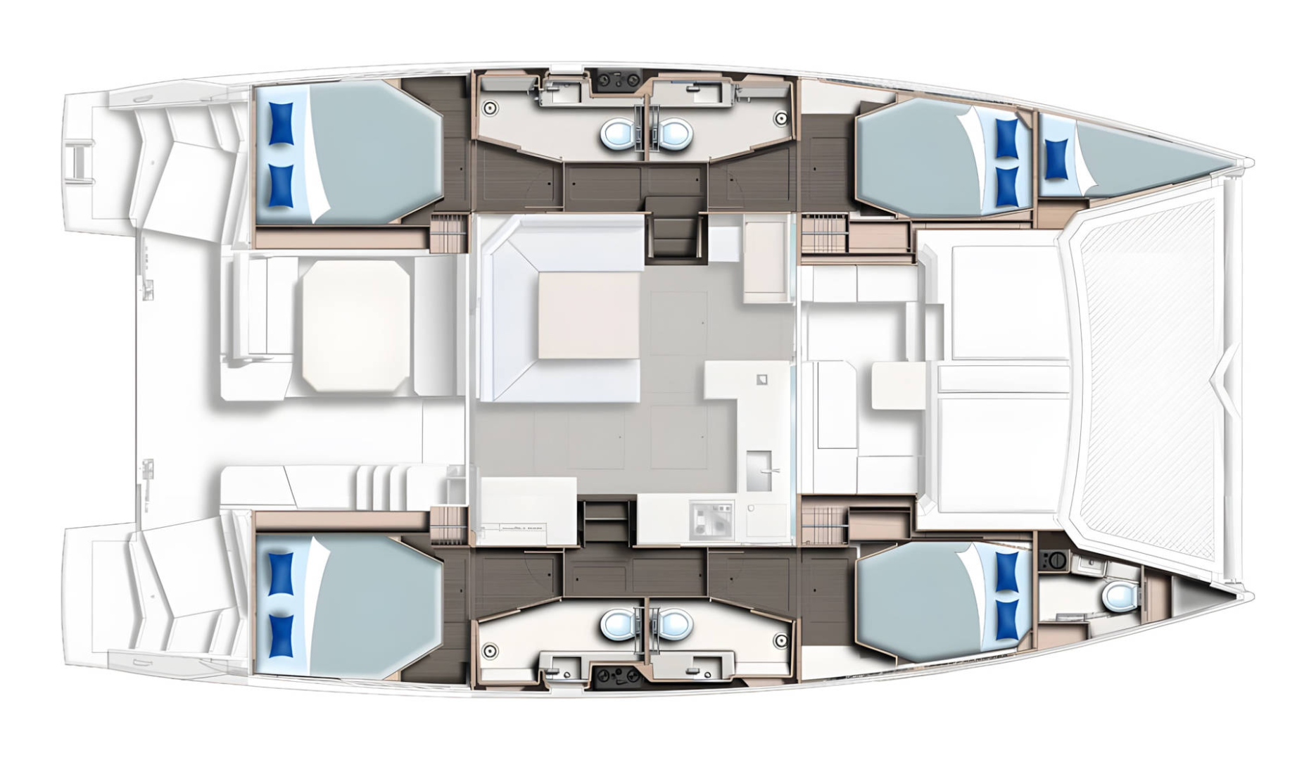 Leopard Catamarans / Robertson & Caine Leopard 45 da affittare a  Can Pastilla