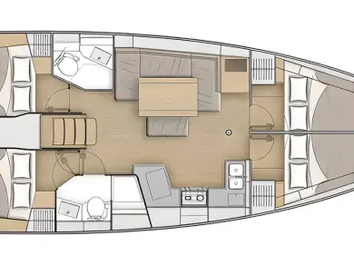 Noleggiare una Bénéteau Oceanis 40.1 a Palma de Maiorca