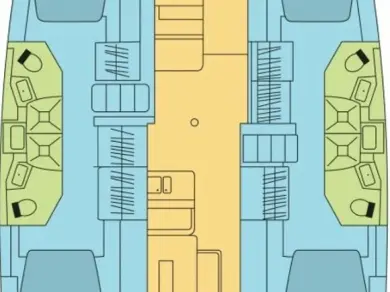 Noleggio Catamarano con o senza skipper Bali a Fethiye