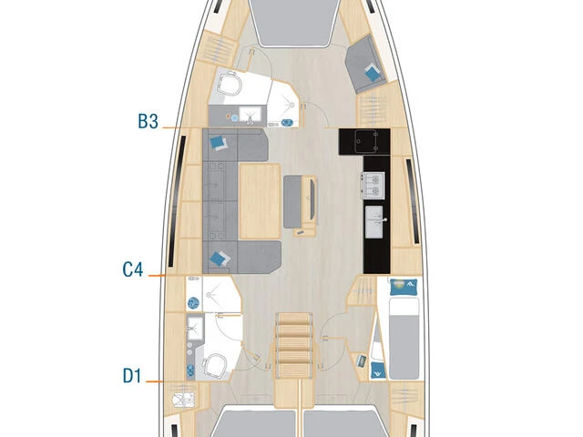 Barca a vela a noleggio a Göcek al miglior prezzo