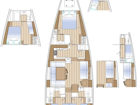 Noleggio barche Solaris Solaris 64 RS a Pirovac su Samboat